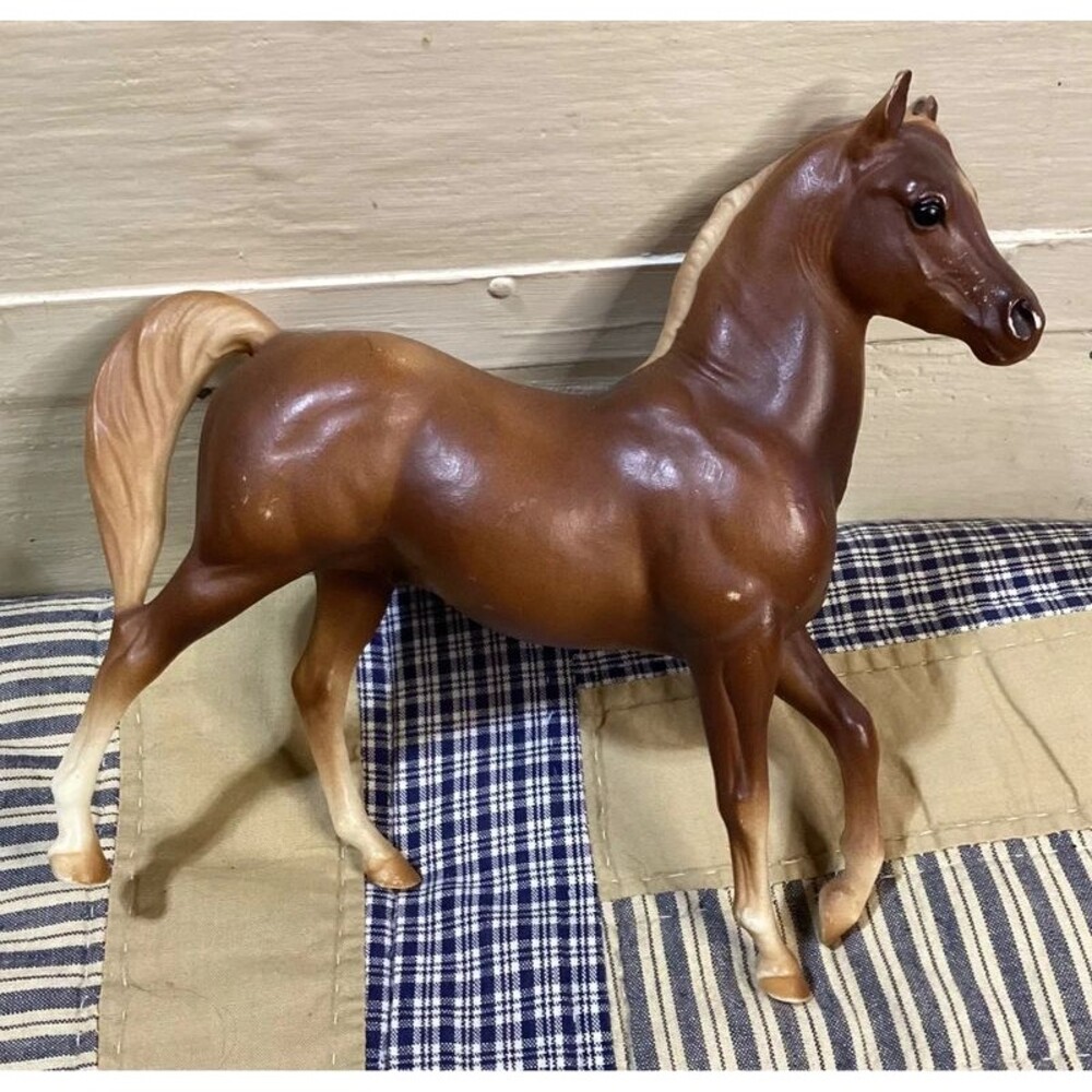 Vintage Breyer Classic Arabian Stallion Horse Made in USA